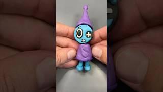 I made Astro from Dandy’s World Roblox #sculpting #plasticine #plasticineart #dandysworld #roblox