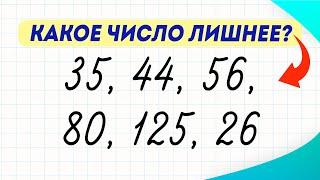 Какое число здесь лишнее? И как это узнать? | Математика