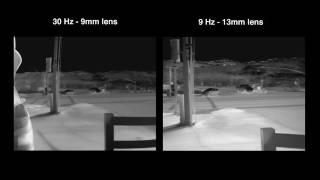 FLIR VUE 9HZ vs. 30Hz Frame Rate Comparison