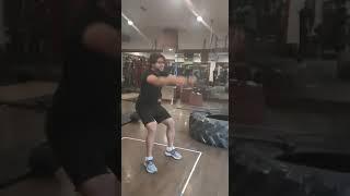 imamul haq gym training session