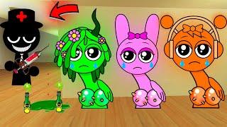 Sprunki Vineria And Pinki And Oren Wants me to Help Them but VS Mr.Black Doctor in Garry's Mod