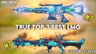 True Top 3 best LMG in Cod Mobile Season 10 #codm