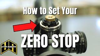 How to Set Your Zero Stop on a Scope