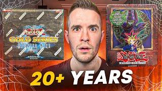 Opening A 20+ Year Old VINTAGE Yugioh Tin (Dark Magician)