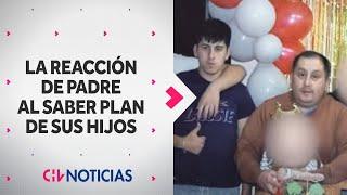 ASÍ REACCIONÓ PADRE al saber que sus hijos son acusados de intentar asesinarlo - CHV Noticias