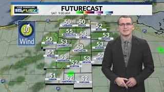 Rain returns Saturday night