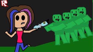 TO MANY ZOMBIES!! Roblox Zombie Rush