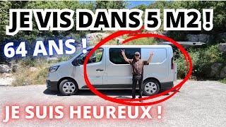 Philippe 64 ans retraité et nouveau dans la vanlife il vit seul sur la route avec son trafic aménagé