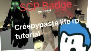 How To Get Site-E1: IRIS Badge in Creepypasta Life RP!