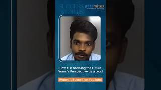 Vamsi’s Data Science career success story | #datasciencesuccessstory
