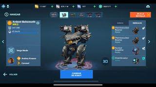 Behemoth Decay Mk3 Destroyer | War Robots Gameplay #MerryChristmas