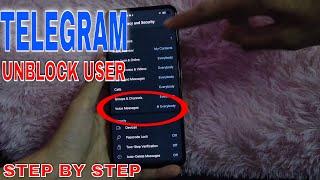  How To Unblock User On Telegram 