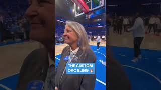 Jaylin Williams' mom and this Thunder staffer came through reppin' 