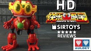 Sirtoys Auldey Toys Happy Q-Bot S2 Frog 快乐酷宝2 QBot Review