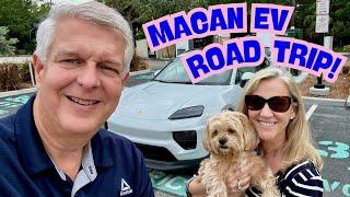 Porsche Macan EV Road Trip Adventure! Connecticut To Florida (Part 1)