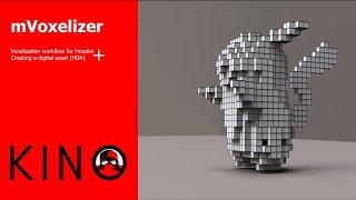 Houdini Tutorial - Voxelization Workflow + Creating a digital asset (HDA)