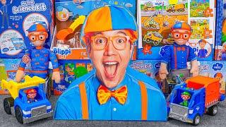 123 Minutes Satisfying with Unboxing Cute Blippi Giant Box Toys Collection ASMR | Review Toys