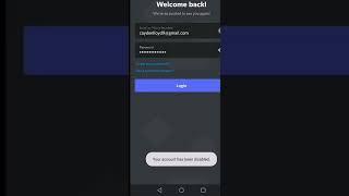 my discord account got disabled how to fix?