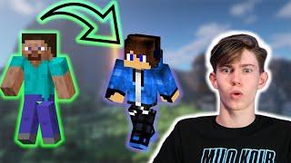 HOW TO CHANGE YOUR MINECRAFT SKIN! (any version java)