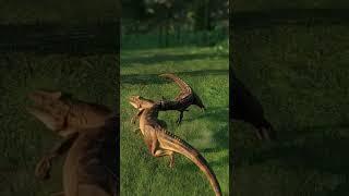 CARNOTAURUS VS ALLOSAURUS - Jurassic World Evolution 2