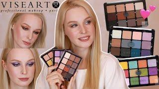 Мои палетки теней Viseart | Neutral Mattes, Cool Mattes & Coy