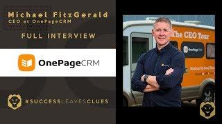 Michael FitzGerald - Founder & CEO of OnePageCRM