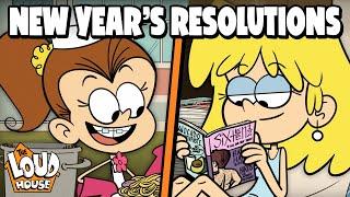 Loud Family New Year's Resolutions! w/ Lincoln, Lori & Luan | 19 Minute Compilation | The Loud House