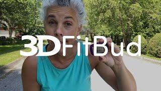 @WelcomeToMyCurls Reviews the 3DFitbud Simple Step Counter 