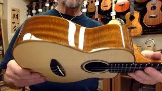 Ukulele Mania Demo, "The Wellerman" on Anuenue Maho:Spruce Gloss Concert #5467