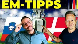 Slowenien - Dänemark ️ EM2024 Wett-Tipps heute + Quotenboost [Fußball-Europameisterschaft]