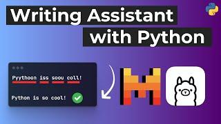 Build a free writing assistant with Python and Ollama