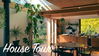 House Tour｜A house with a view｜A wooden house｜Suburban house｜Living with greenery