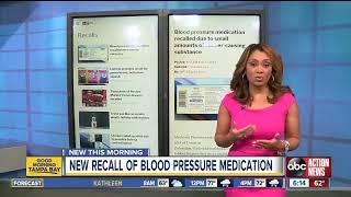 Blood pressure medication recalled over cancer concerns