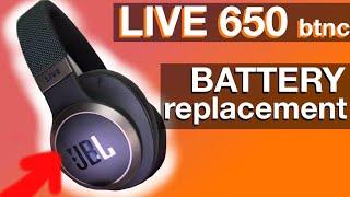 JBL LIVE650btnc - BATTERY REPLACEMENT (how to)