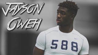 Jayson Oweh Senior Season Highlight Mix || 2018 Penn State DE Commit