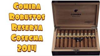 Cohiba Robusto Reserva Cosecha 2014 UNBOXING Cuban Cigar