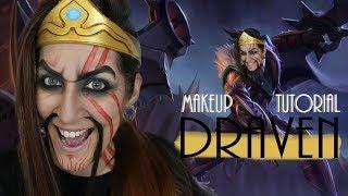  Draven (LoL) Makeup Tutorial | Maria Pol