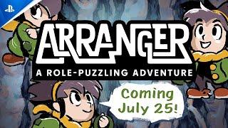 Arranger: A Role-Puzzling Adventure - Release Date Trailer | PS5 Games