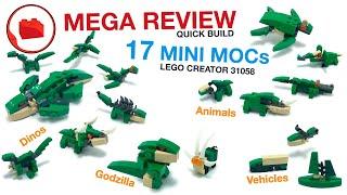 Lego mini mocs - Alternative Builds Review - Lego Creator 31058 3in1