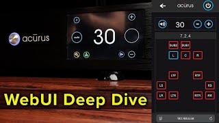 The Acurus MUSE 16ch Processor WebUI - Complete Walkthrough