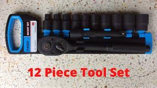 Flyman Heavy Duty Compact Socket Set 1/2 Dr.