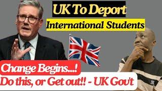 LATEST UPDATE: UK Plans To Deport International Students!| New Restriction On PSW visa