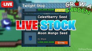 LIVE  | GROW A GARDEN STOCK, EGGS, WEATHER & COSMETICS! TRADE 24/7!