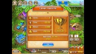 Farm Frenzy 3 only GOLD (level 61) playthrough Веселая ферма 3 (уровень 61) Золото