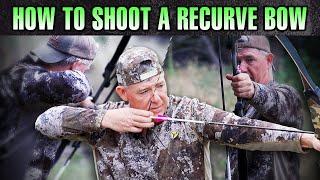 How To Shoot A Recurve Bow | Fred Eichler