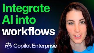 How to use GitHub Copilot Enterprise | full demo