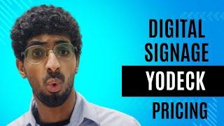 Yodeck digital signage Pricing 2024