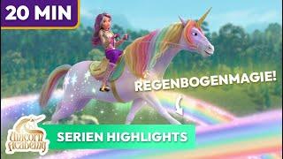 Die BESTE Einhorn-Lichtmagie bei Unicorn Academy | Unicorn Academy Kurzvideo | Cartoons für Kinder