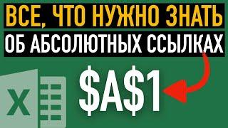 Абсолютные и относительные ссылки  Как сделать абсолютную ссылку в Excel