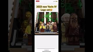 New 2023 Yavin IV Lego set #lego #starwar